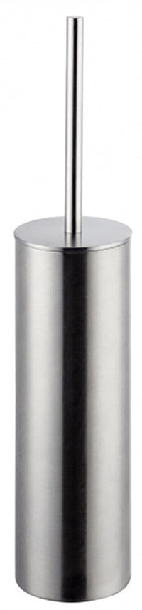 Porta Scopino da Appoggio in Acciaio Inox Satinato Nilo