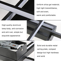 ZMH Lampada da soffitto LED geometrica moderna multifunzionale anche parete