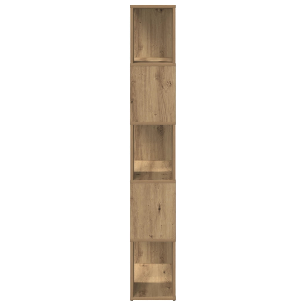 Scaffale Rovere Artigianale Truciolare 60 x 24 x 155 cm Scaffale