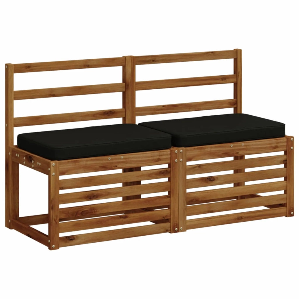 Cuscino per Panchina a 1 Pezzo VUGHT 100% Poliestere Nero 951008