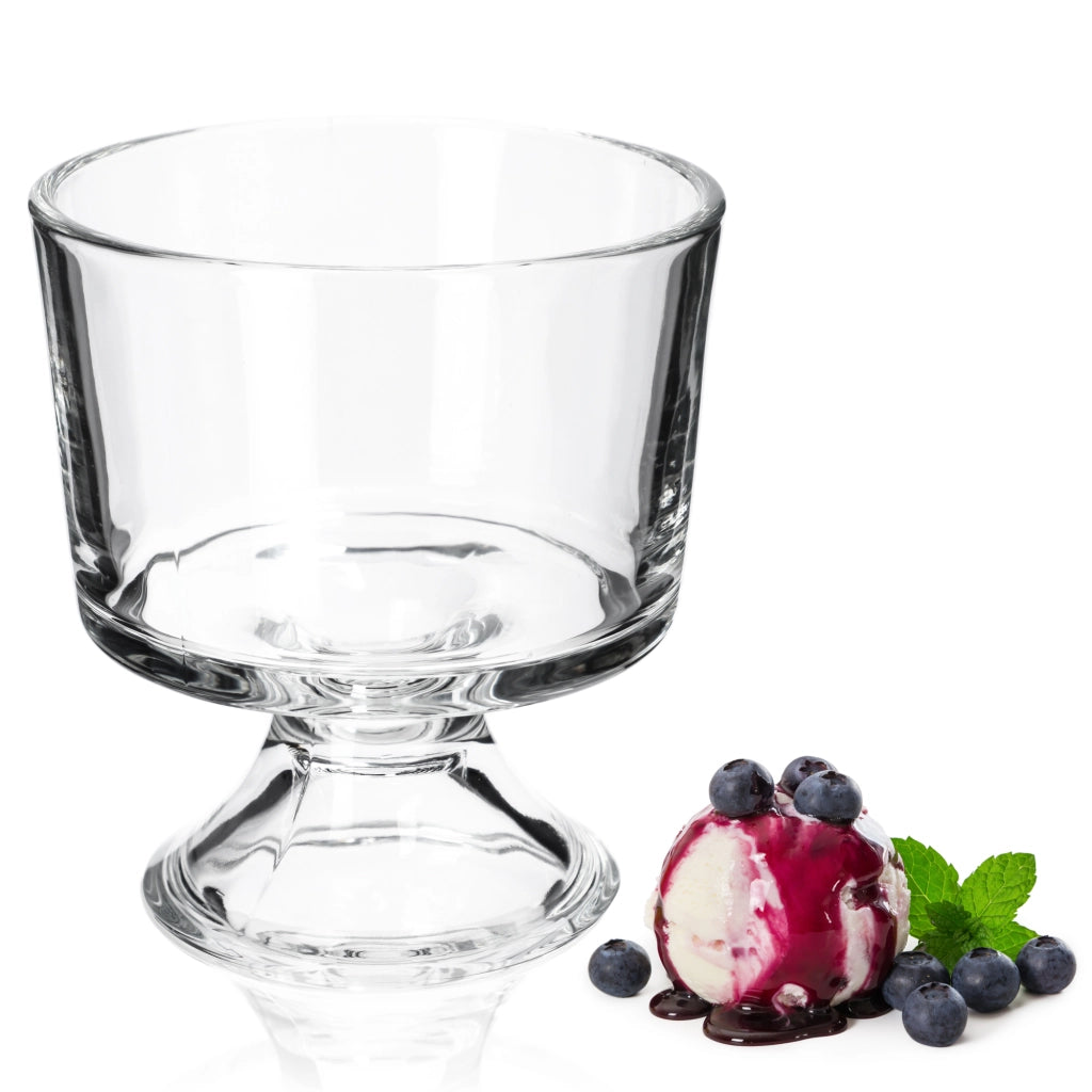 Coppetta per gelato KADAX da 290 ml, contenitore in vetro per dessert cremosi.