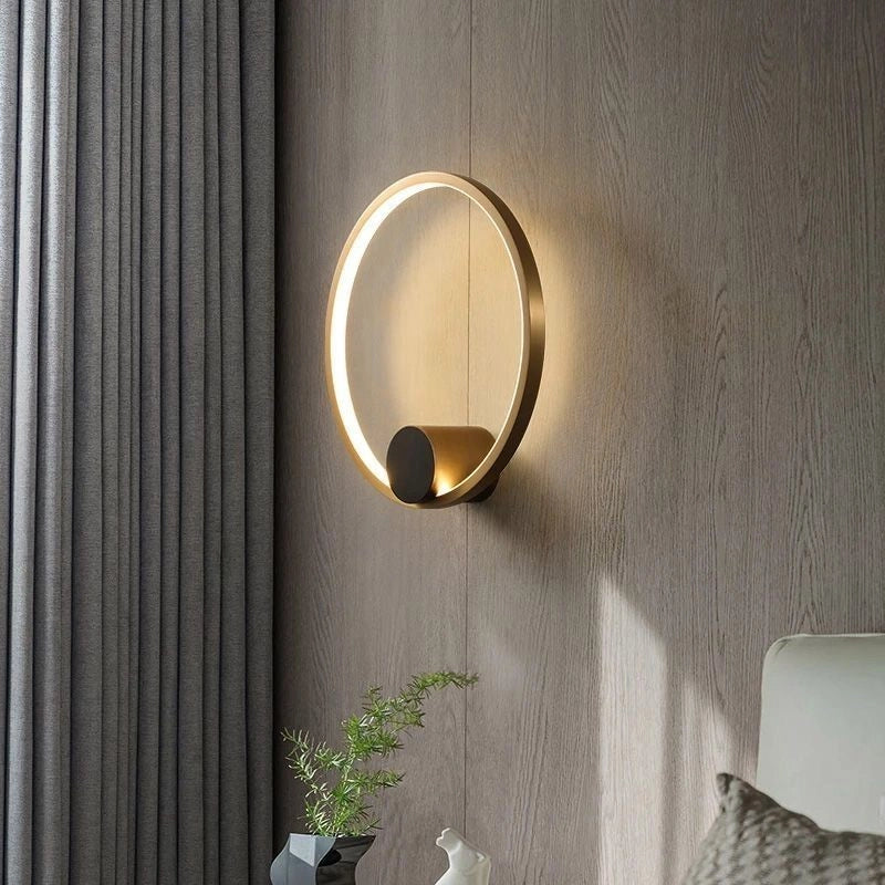 Lampada Da Parete Led App1391-cw Old Gold 50cm