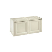BAULE CONTENITORE DA ESTERNO ANGORA 86X40X42 CM – CASSAPANCA COMPATTA SALVASPAZIO PER BALCONE E TERRAZZO
