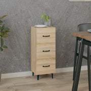 Credenza-Buffet-Armadio da cucina Rovere Sonoma 34,5x34x90 cm in Legno Multistrato 615971