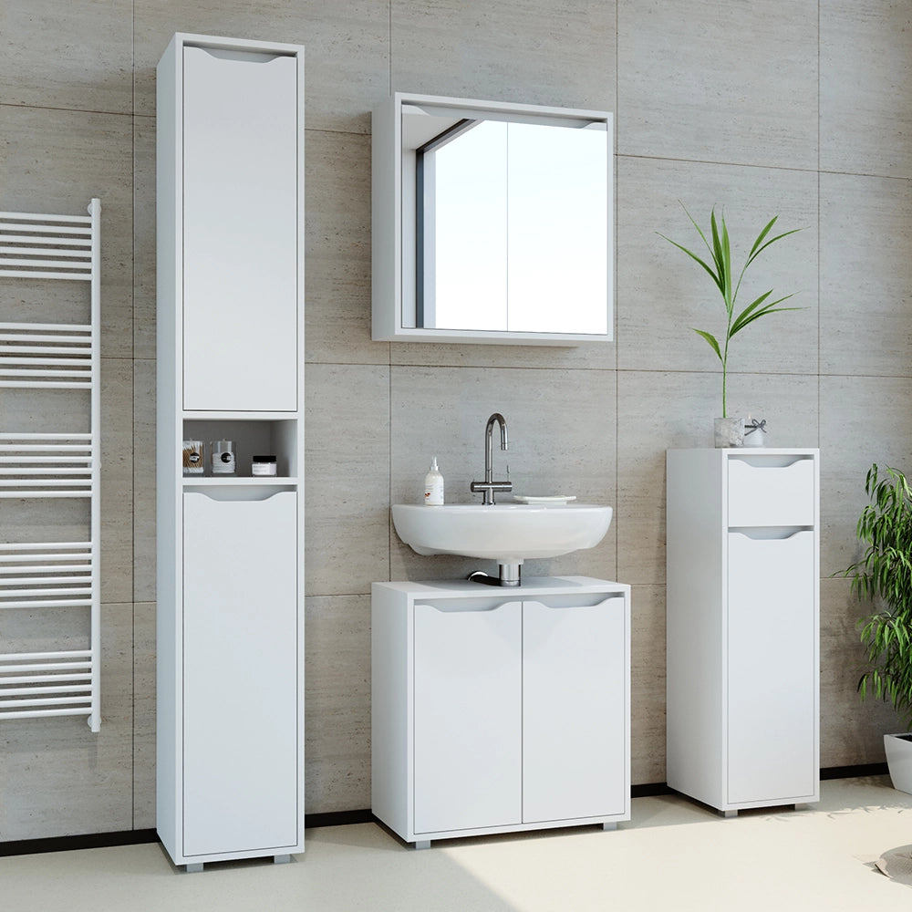 Vicco Mobile sottolavabo per bagno Bianco 60 x 62.5 cm