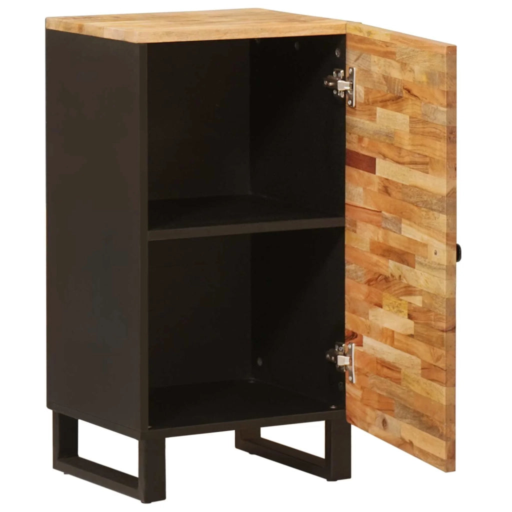 Mobile laterale Marrone 40 x 33 x 75 cm Legno di mango massello 4018320