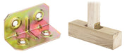 PIASTRA 161 ANGOLARE ACCIAIO TROP 50X25X25 MM- ALDEGHI LUIGI SPA- 200,0 pz