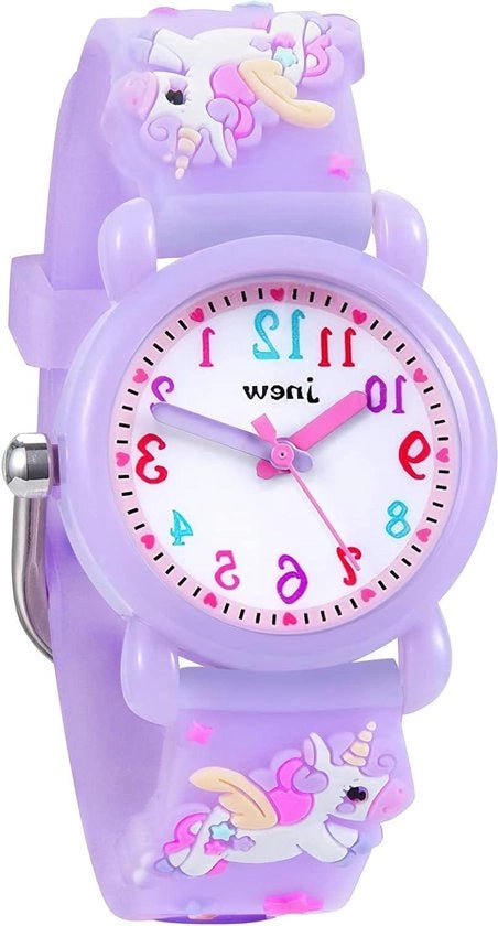 Orologio acqua resistente per bambini - regalo ideale per la scuola - ragazzi e ragazze