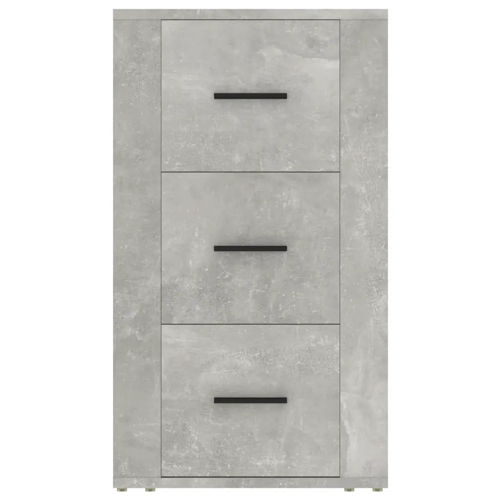 Credenza-Buffet-Armadio da cucina Grigio Cemento 40x33x70 cm in Legno Multistrato 739912