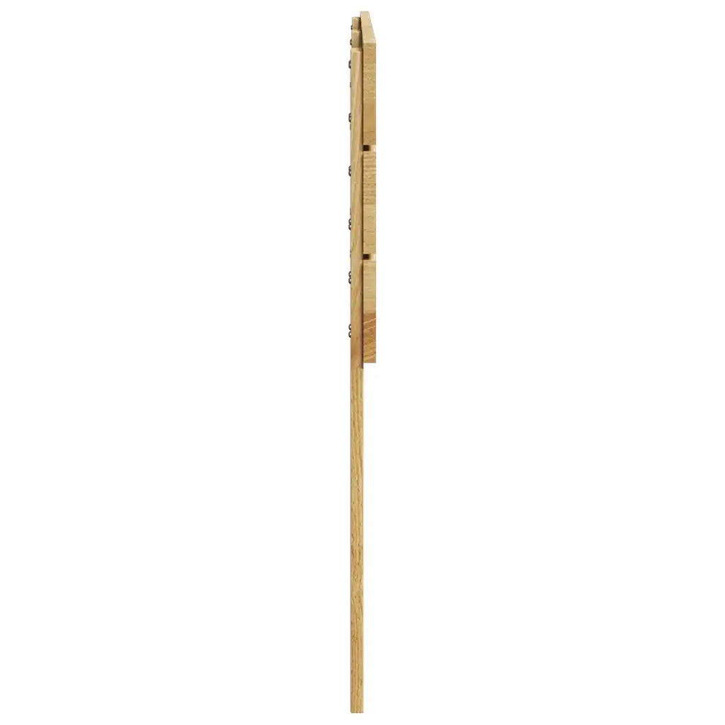 vidaXL Testiera 180 cm in Legno Massello di Rovere