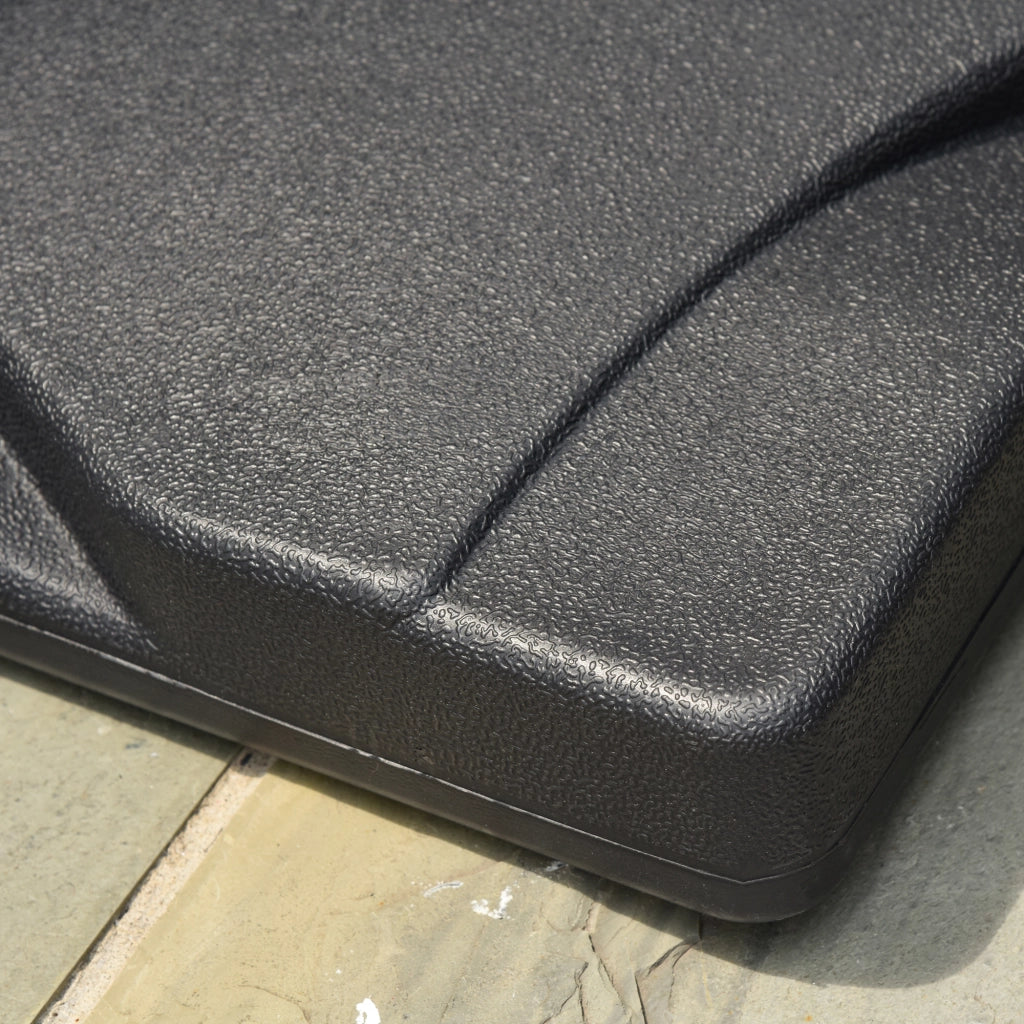 Base per Parasole 20 kg ¨C zephmum ¨C Nero 41.5x41.5x33 cm