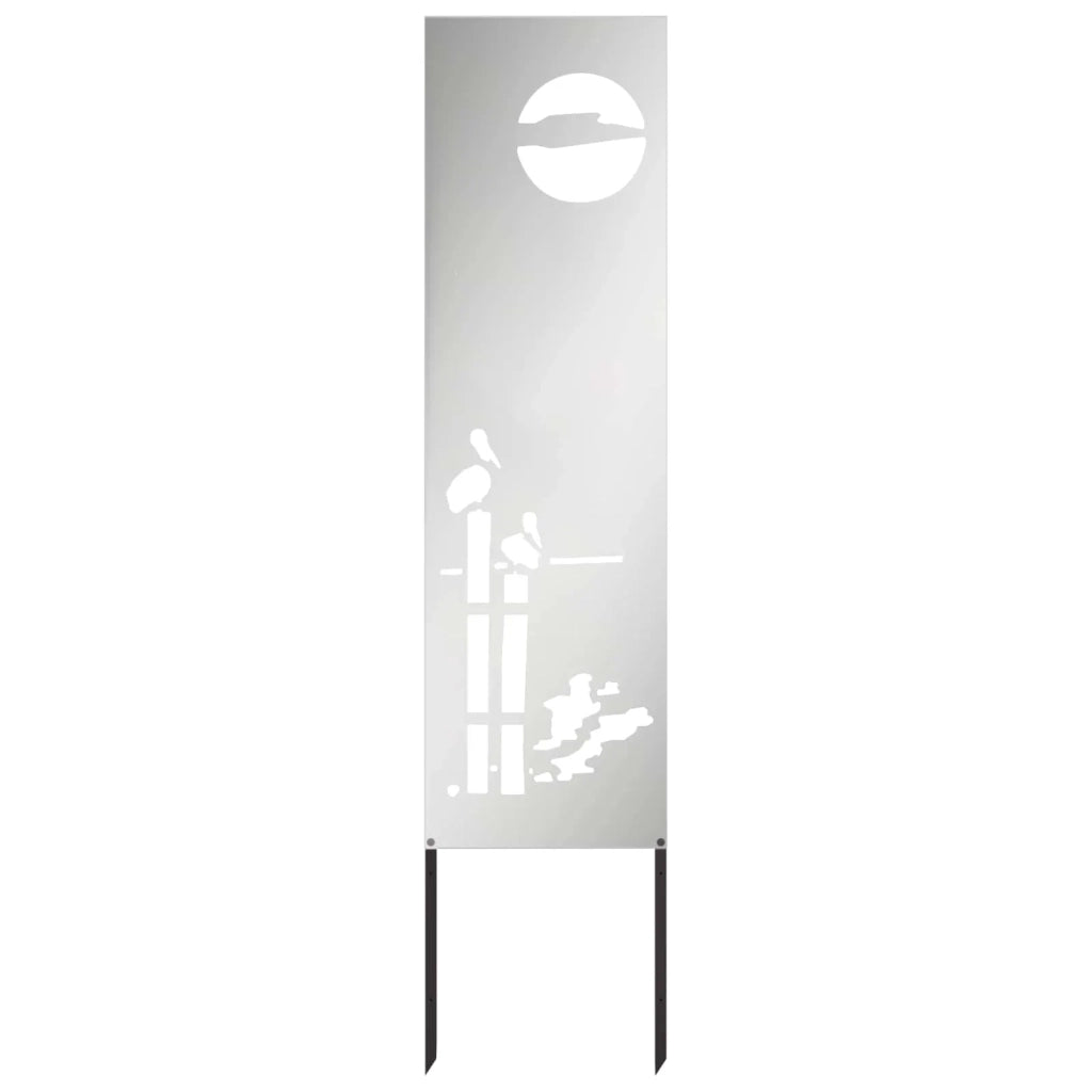 Schermo per privacy in giardino Traforo Argento 32 x 140 cm CFW3904776