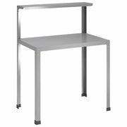 Tavolo da rinvaso 60 x 50 x 104 cm Acciaio zincato Argento 8014916