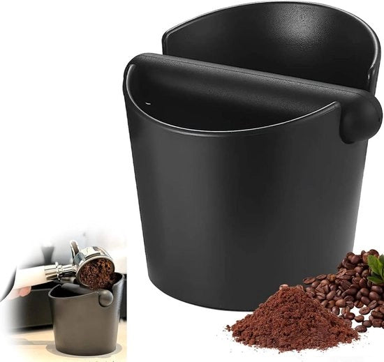 Scatola di Rimosso per Espresso - Scatola di Rimosso in Plastica - Base Antiscivolo - 11,7 Cm di Diametro - 1 Unita - Per Barista Domestico e Macchina per Espresso