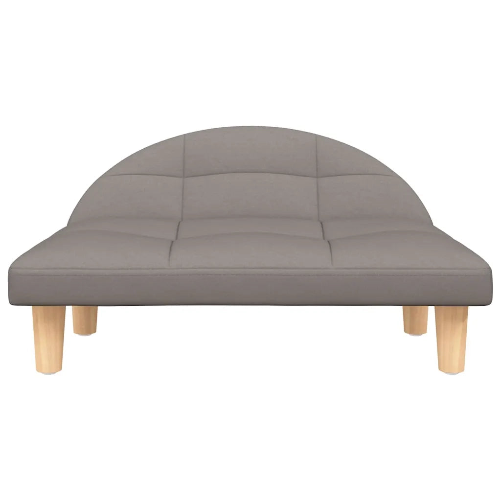 Lettino per Cani Tortora 70x52x30 cm in Tessuto CFW4927217