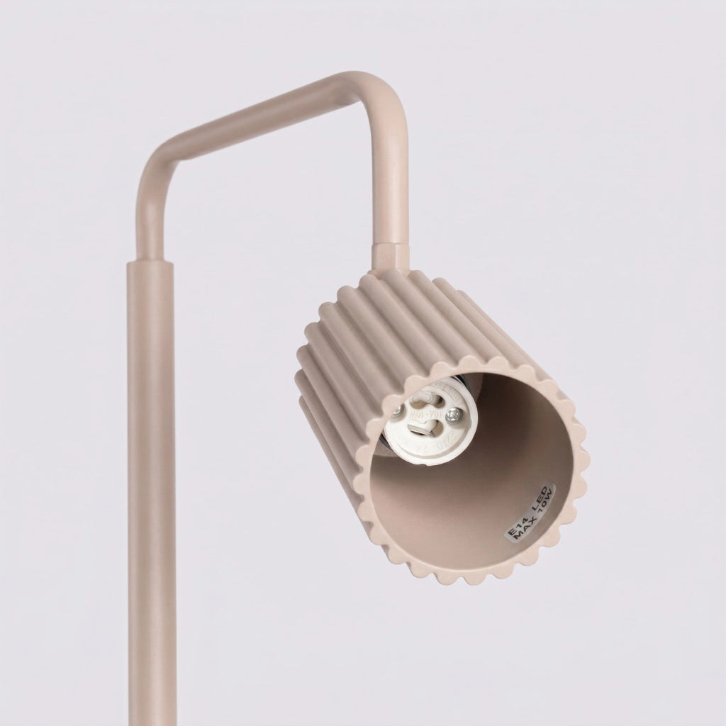 Lampada da terra KARBON 1 tortora