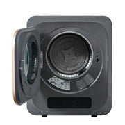 Asciugatrice a Evacuazione 3 kg 850 W Grigia con 6 Programmi; Cestello Inox e Montaggio a Parete