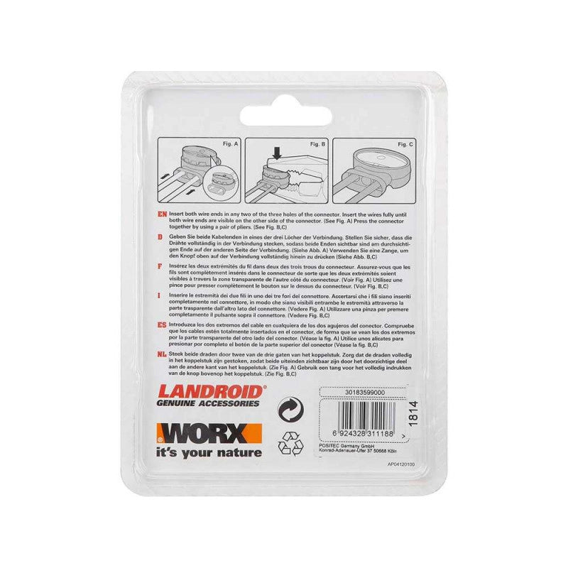 Connettori per filo di confine per robot WORX Landroid  WA0198