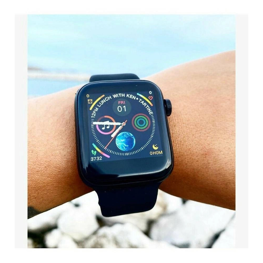 Trade Shop - Smartwatch Orologio Cardiofrequenzimetro Fitness Bluetooth Android Ios -