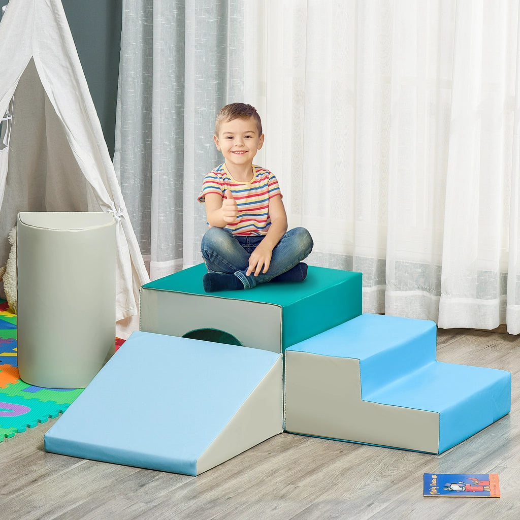 Blocchi Morbidi da Costruzione per Bambini 1-3 Anni ¨C zephmum ¨C Multicolore