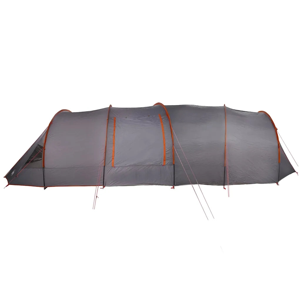 Tenda Tunnel per 6 Persone 6 persona Grigio e arancione 42004046