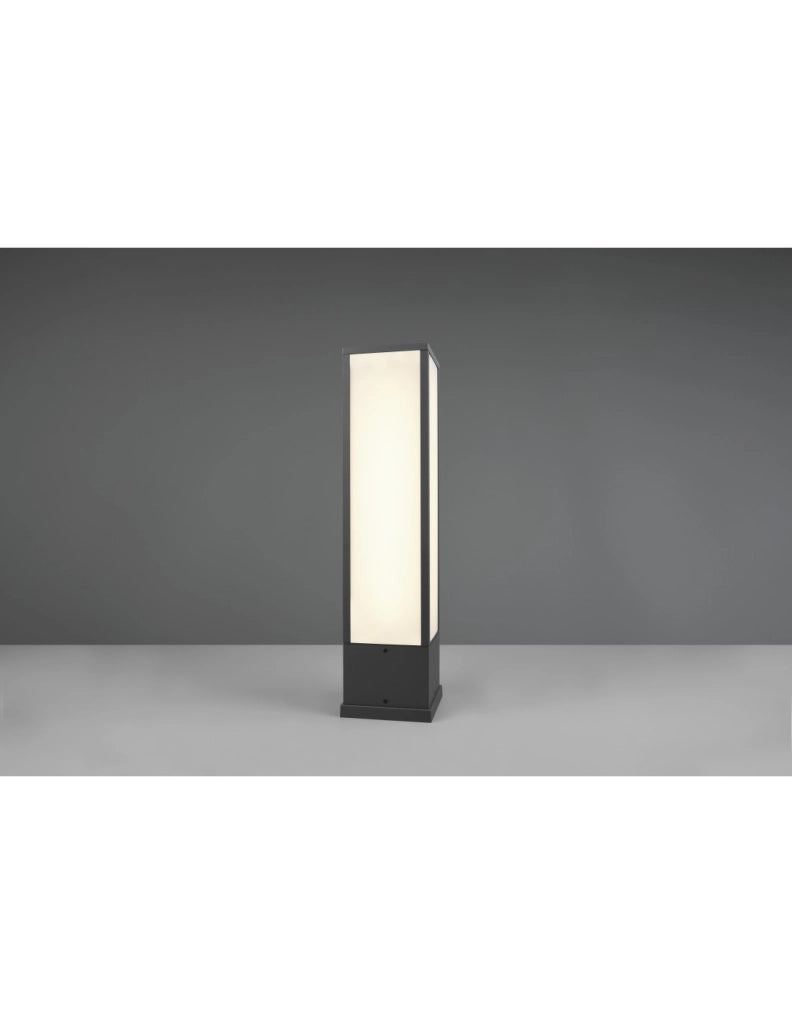 Paletto Rettangolare Da Esterno Fuerte Antracite IP54 Trio Lighting