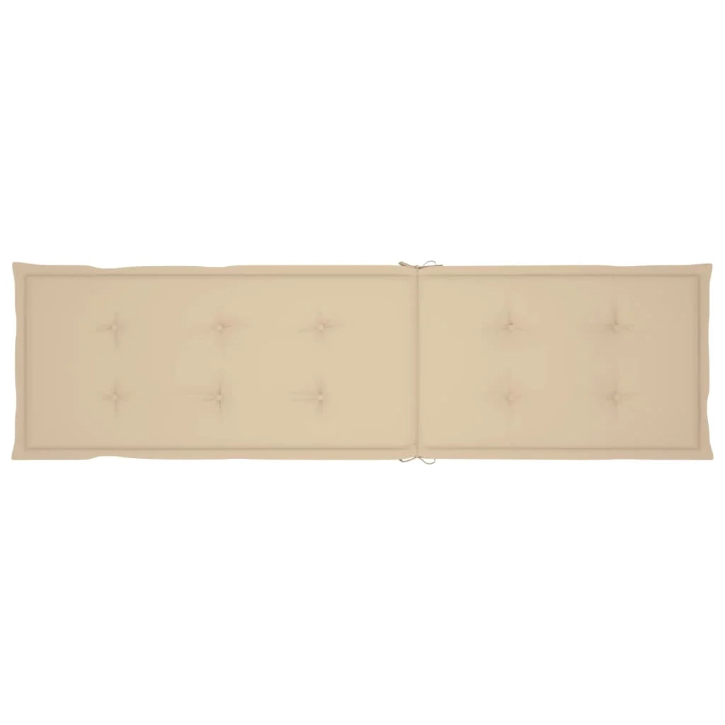Lettino prendisole sedia a sdraio lettino prendisole letto da giardino mobili da esterno per patio con poggiapiedi e cuscino legno massello di acacia 02_0012577