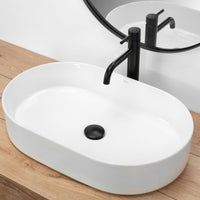 Lavabo Da Appoggio In Ceramica Rea Nadia 60