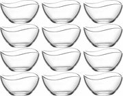 Set di 12 piatti in vetro per antipasti da 310 ml