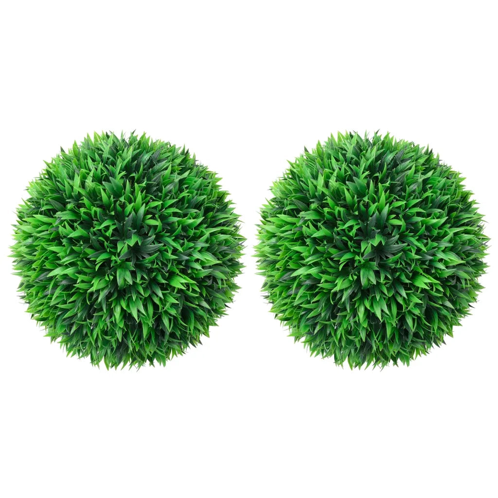 Sfere di Bosso Artificiale 2 pz 38 cm cod mxl 78233