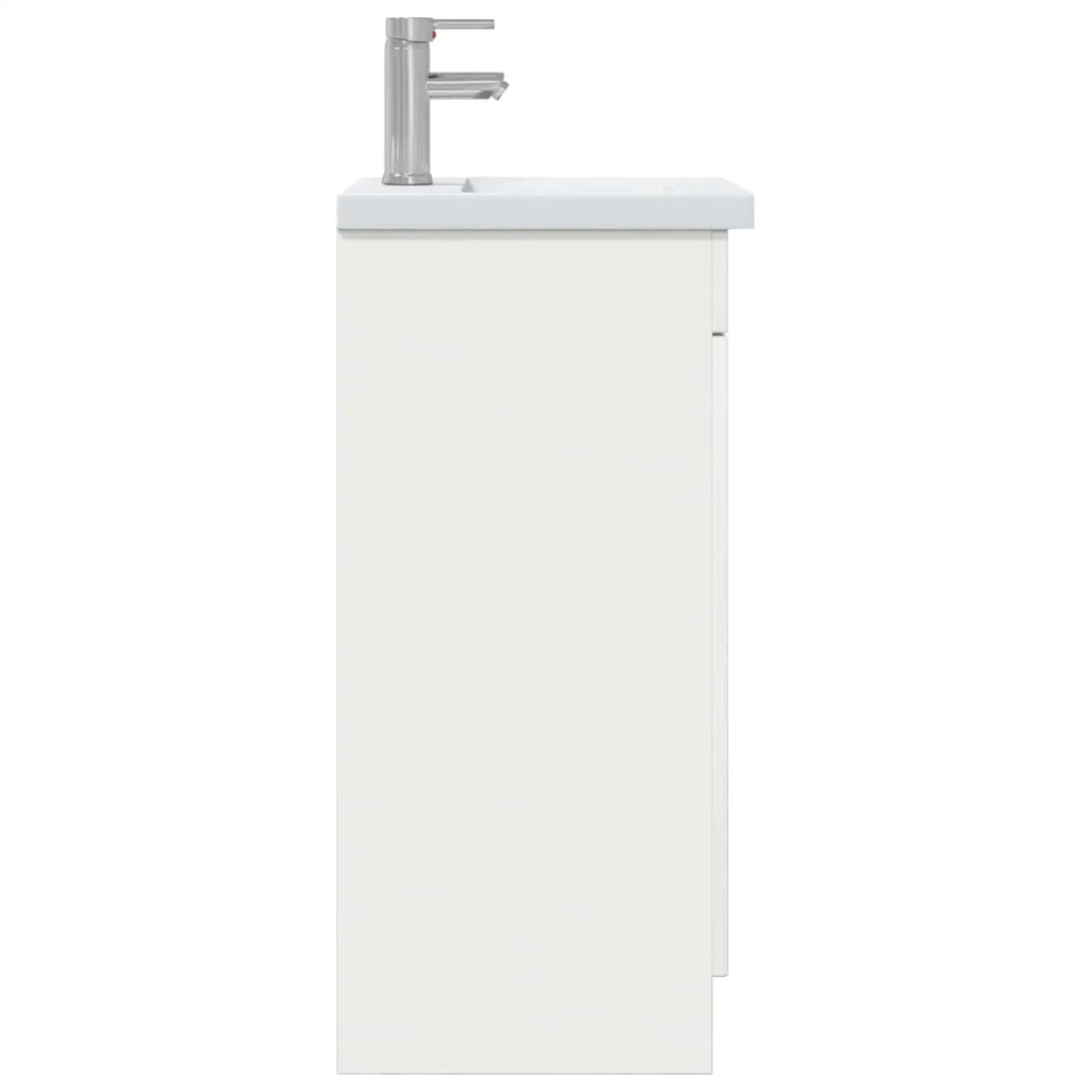 Mobile da bagno con lavabo Bianco Lucido 42 x 40 x 84,5 cm 890088