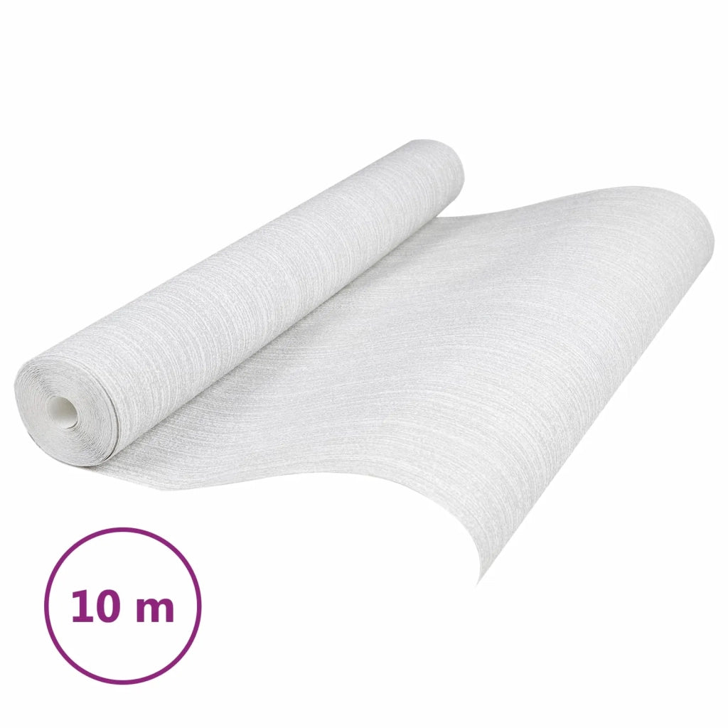 Carta da parati Solida 3D Rigato Grigio Chiaro 10 x 0,53 m CFW3631017