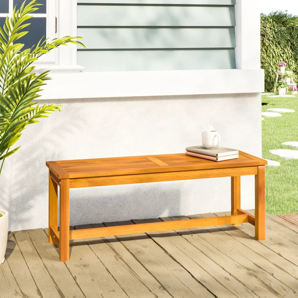 Panchina da Giardino | Panca da Giardino 110x35x45 cm in Legno Massello di Acacia