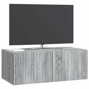 Mobile TV da Muro | Armadietto TV | Mobile Porta TV Grigio Sonoma 78,5 x 41 x 30 cm