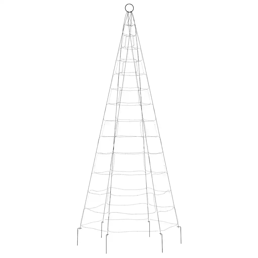 Albero di Natale a LED 200 LED Blu 180 cm 358111