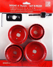 Set Di 6 Seghe A Tazza Acciaio E Carbonio Ø 51-60-64-70-76 Oreca - Oreca New