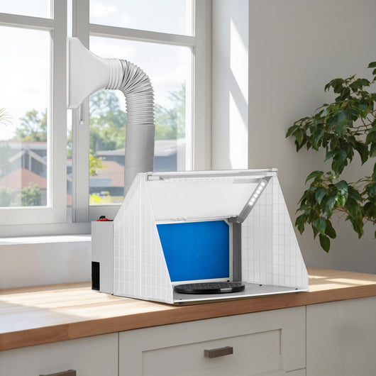 Accessorio airbrush Tubo dell’aria di scarico per cabina di aspirazione aerografo