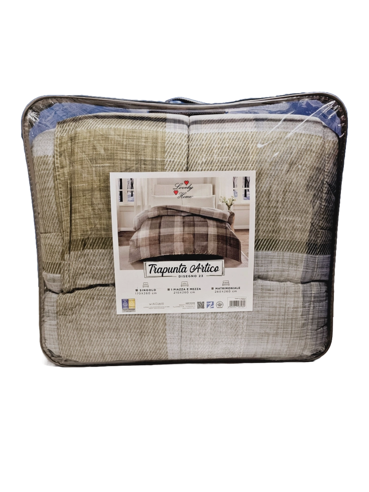 Trapunta Artico - 170 x 260 cm - Lavabile a 30° - Fantasie Varie