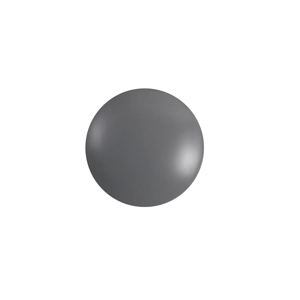 Piletta click-clack universale lavabo bidet in ottone con tappo grigio opaco | Noana