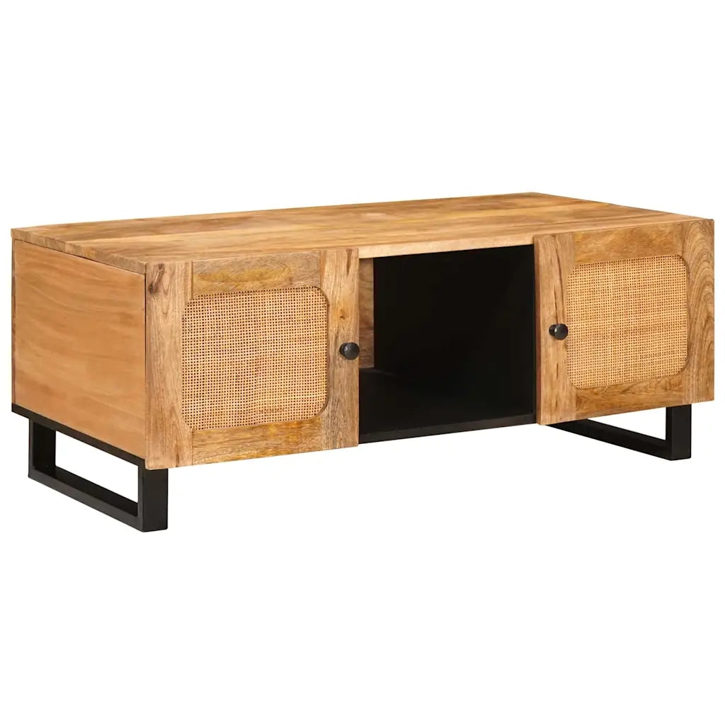 Tavolino da salotto Rovere artigianale 100 x 54 x 40 cm 4018056