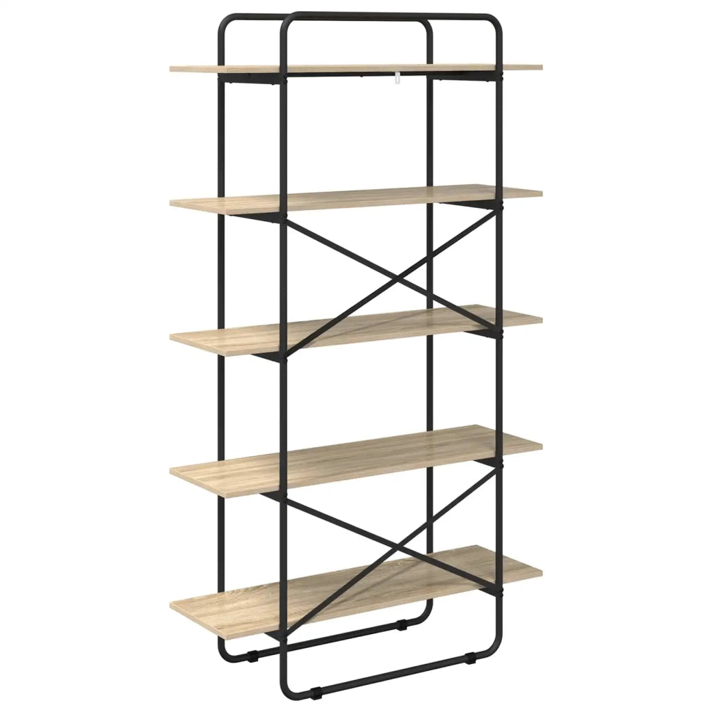 Libreria 5 livelli 100 x 35 x 175,5 cm PB Rovere Sonoma 8007781