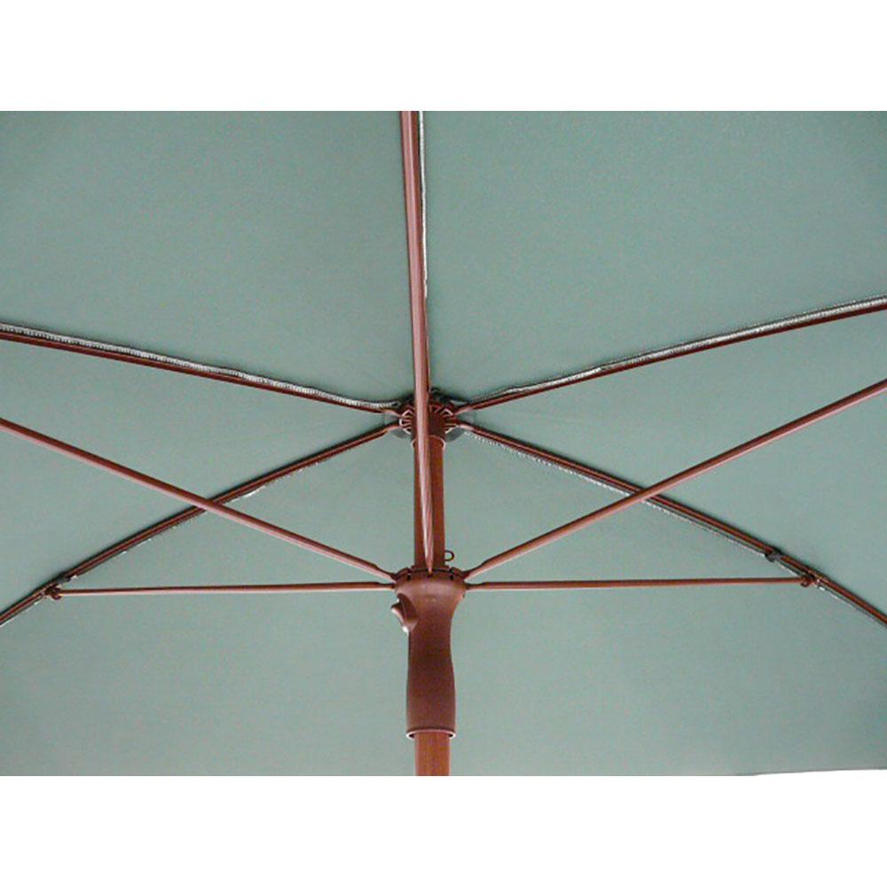 Ombrellone da Giardino Ø2,8 m Palo Ø35 mm in Alluminio Maffei Madera Verde