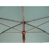 Ombrellone da Giardino Ø2,8 m Palo Ø35 mm in Alluminio Maffei Madera Verde