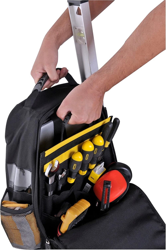 Zaino Porta Utensili Attrezzi Notebook Imbottito da Lavoro Junior Stanley