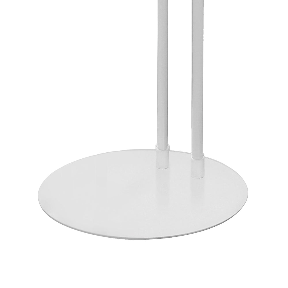 Piantana portasciugamani da appoggio in acciaio bianco opaco Style