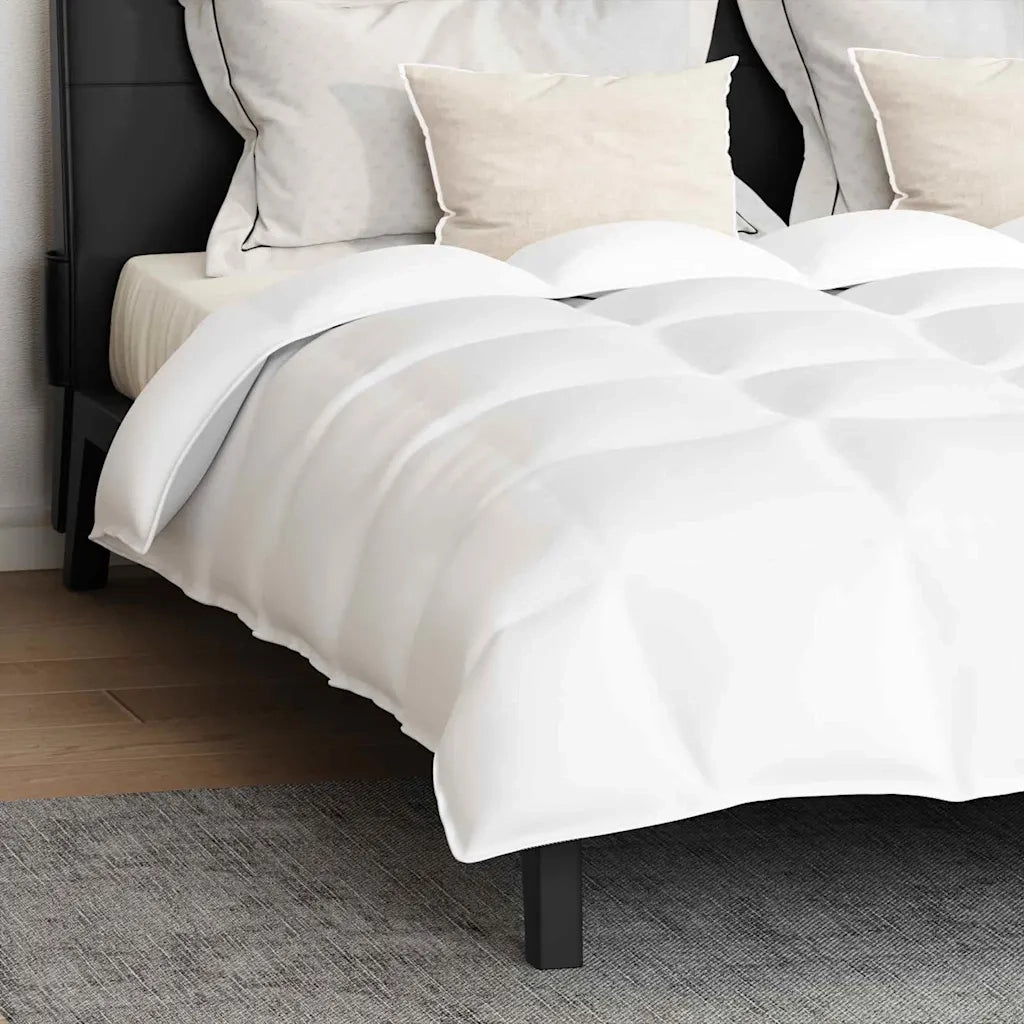 vidaXL Piumone Other con cuscino 3 pcs Bianco 240 x 220 cm Piume