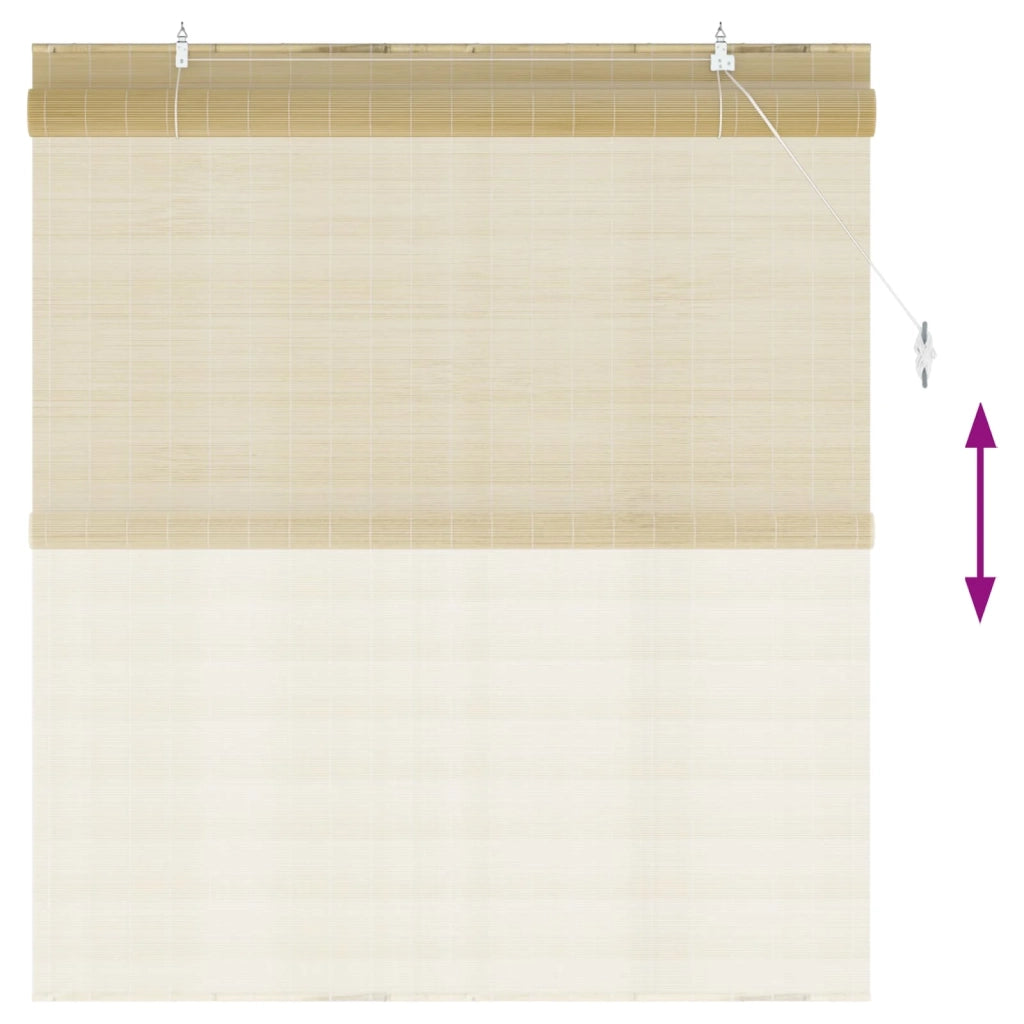 Tenda a rullo Naturale 160 x 160 cm Bambù 42039694
