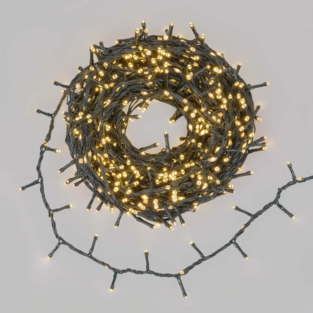 MiniCluster 6cm 30 m StarFall Light 1660 LED caldo