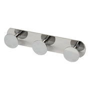 Trade Shop - Appendino Con 3 Ganci Appendi Porta Asciugamano A 3 Posti Bagno Casa Cromato 59762 -