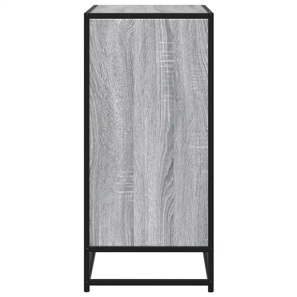 Credenza Grigio Sonoma 68x35x76 cm in Legno Multistrato 848987